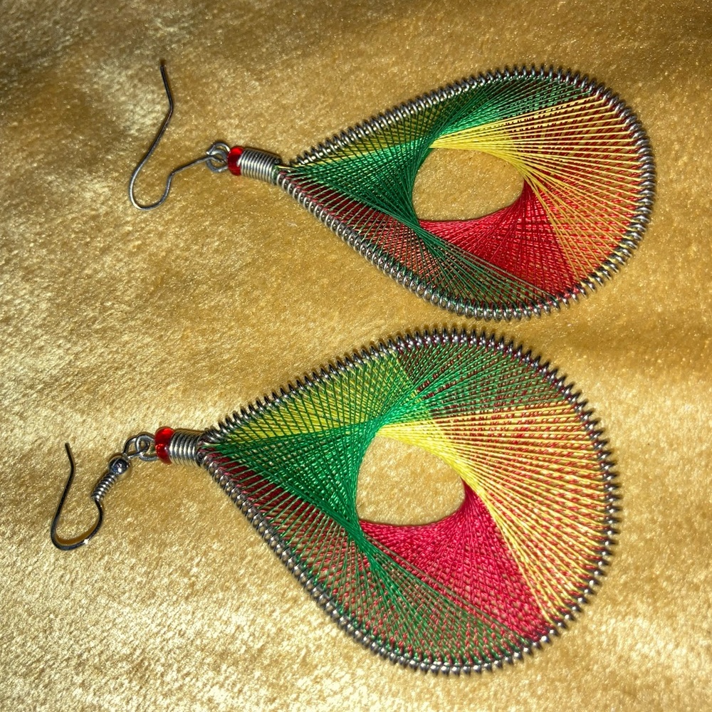 Rasta Handmade Earrings